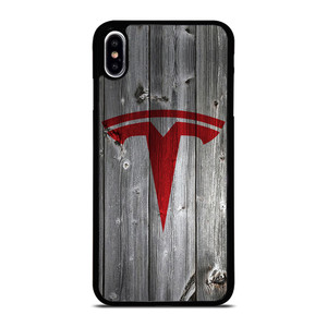 TESLA WOODEN LOGO iPhone XS Max Case Cover TESLA WOODEN LOGO iPhone XS Max Case Cover
