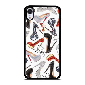 CHRISTIAN LOUBOUTIN SHOES PATTERN iPhone XR Case Cover CHRISTIAN LOUBOUTIN SHOES PATTERN iPhone XR Case Cover