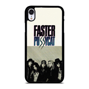 FASTER PUSSYCAT ROCK BAND iPhone XR Case Cover FASTER PUSSYCAT ROCK BAND iPhone XR Case Cover