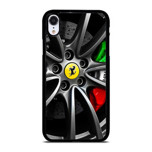 FERRARI WHEEL LOGO iPhone XR Case Cover FERRARI WHEEL LOGO iPhone XR Case Cover