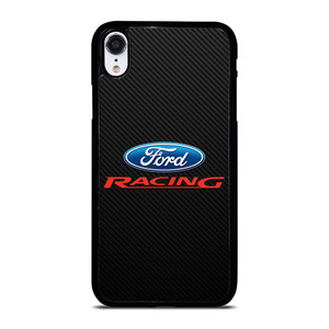 FORD RACING CARBON EMBLEM iPhone XR Case Cover FORD RACING CARBON EMBLEM iPhone XR Case Cover