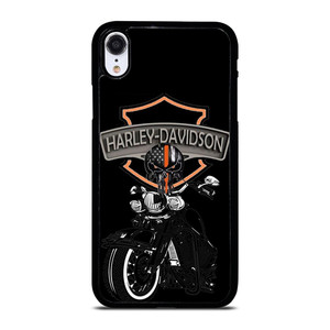 HARLEY DAVIDSON MOTOR SKULL BADGE iPhone XR Case Cover HARLEY DAVIDSON MOTOR SKULL BADGE iPhone XR Case Cover