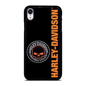 HARLEY DAVIDSON SKULL BADGE iPhone XR Case Cover HARLEY DAVIDSON SKULL BADGE iPhone XR Case Cover