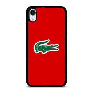 LACOSTE RED iPhone XR Case Cover LACOSTE RED iPhone XR Case Cover
