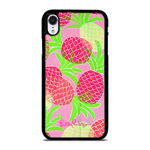 LILLY PULITZER PINK PINEAPPLE  iPhone XR Case Cover