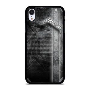 METALLICA BAND METAL LOGO  iPhone XR Case Cover METALLICA BAND METAL LOGO  iPhone XR Case Cover