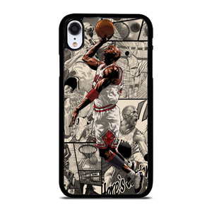 MICHAEL JORDAN MANGA ART  iPhone XR Case Cover