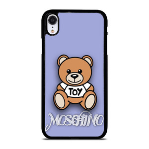 MOSCHINO TOY PURPLE  iPhone XR Case Cover MOSCHINO TOY PURPLE  iPhone XR Case Cover