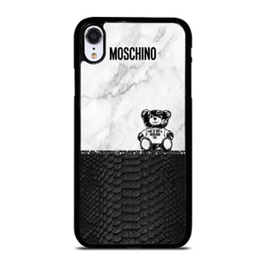 MOSCHINO TOY SNAKE SKIN  iPhone XR Case Cover MOSCHINO TOY SNAKE SKIN  iPhone XR Case Cover