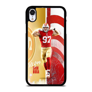NICK BOSA SAN FRANCISCO 49ERS FOOTBALL  iPhone XR Case Cover NICK BOSA SAN FRANCISCO 49ERS FOOTBALL  iPhone XR Case Cover
