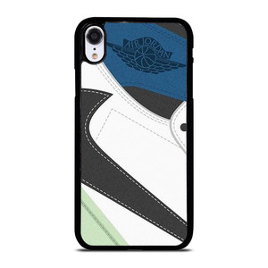 NIKE AIR JORDAN 1 HIGH BLUE iPhone XR Case Cover NIKE AIR JORDAN 1 HIGH BLUE iPhone XR Case Cover