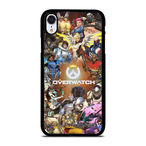 OVERWATCH GAMES ALL CHARACTERS iPhone XR Case Cover OVERWATCH GAMES ALL CHARACTERS iPhone XR Case Cover