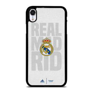 REAL MADRID ADIDAS LOGO  iPhone XR Case Cover