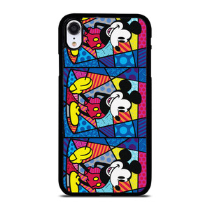 ROMERO BRITTO MICKEY MOUSE COLLAGE  iPhone XR Case Cover