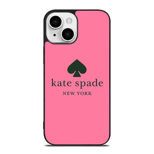 KATE SPADE NEW YORK BLACK PINK iPhone 13 Mini Case Cover KATE SPADE NEW YORK BLACK PINK iPhone 13 Mini Case Cover