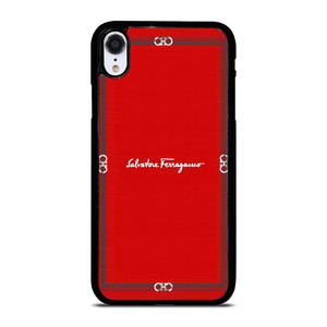 SALVATORE FERRAGAMO RED  iPhone XR Case Cover