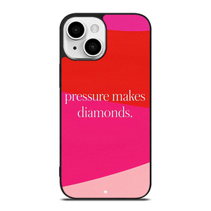 KATE SPADE PRESSURE MAKES DIAMONDS iPhone 13 Mini Case Cover KATE SPADE PRESSURE MAKES DIAMONDS iPhone 13 Mini Case Cover