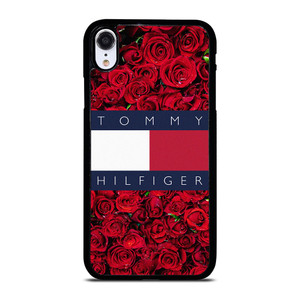 TOMMY HILFIGER ROSES LOGO  iPhone XR Case Cover TOMMY HILFIGER ROSES LOGO  iPhone XR Case Cover