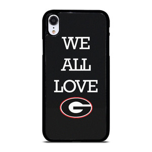 WE ALL LOVE GEORGIA BULLDOGS FOOTBALL  iPhone XR Case Cover WE ALL LOVE GEORGIA BULLDOGS FOOTBALL  iPhone XR Case Cover
