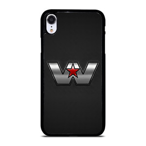WESTERN STAR TRUCKS METAL LOGO  iPhone XR Case Cover WESTERN STAR TRUCKS METAL LOGO  iPhone XR Case Cover