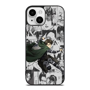 LEVI ACKERMAN ATTACK ON TITANS MANGA COLLAGE iPhone 13 Mini Case Cover