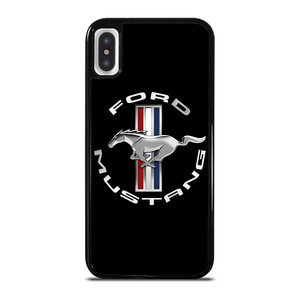 FORD MUSTANG METAL EMBLEM  iPhone X / XS Case Cover