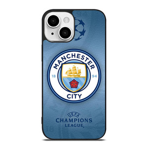 MANCHESTER CITY UEFA CHAMPIONS LEAGUE iPhone 13 Mini Case Cover