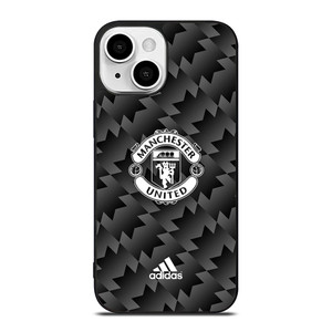 MANCHESTER UNITED ADIDAS BLACK KIT iPhone 13 Mini Case Cover MANCHESTER UNITED ADIDAS BLACK KIT iPhone 13 Mini Case Cover