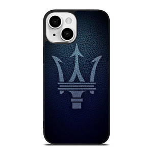 MASERATI LEATHER LOGO iPhone 13 Mini Case Cover MASERATI LEATHER LOGO iPhone 13 Mini Case Cover