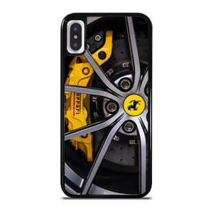 SCUDERIA FERRARI CAR WHEEL iPhone X / XS Case Cover SCUDERIA FERRARI CAR WHEEL iPhone X / XS Case Cover