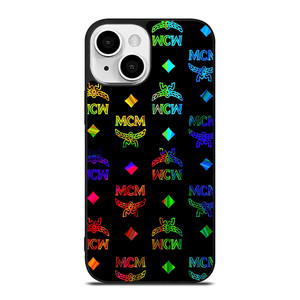 MCM WORLDWIDE RAINBOW iPhone 13 Mini Case Cover
