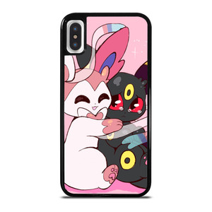 UMBREON AND SYLVEON POKEMON iPhone X / XS Case Cover UMBREON AND SYLVEON POKEMON iPhone X / XS Case Cover