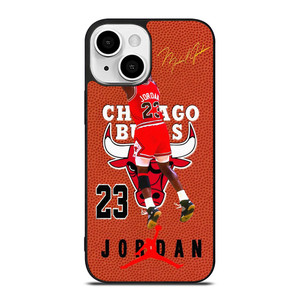 MICHAEL JORDAN BULLS SPALDING iPhone 13 Mini Case Cover