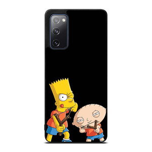 BART SIMPSONS AND GRIFFIN FAMILY GUY .jpg Samsung Galaxy S20 FE Case Cover