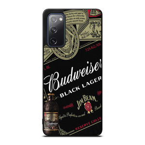 BUDWEISER BEER BLACK LABEL .jpg Samsung Galaxy S20 FE Case Cover