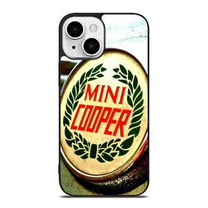 MINI COOPER CLASSIC RUSTY EMBLEM iPhone 13 Mini Case Cover MINI COOPER CLASSIC RUSTY EMBLEM iPhone 13 Mini Case Cover