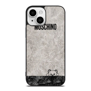 MOSCHINO TOY FUR MARBLE iPhone 13 Mini Case Cover MOSCHINO TOY FUR MARBLE iPhone 13 Mini Case Cover