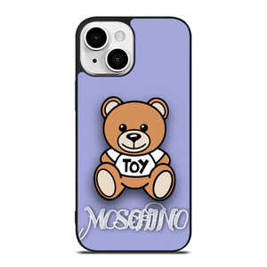 MOSCHINO TOY PURPLE iPhone 13 Mini Case Cover MOSCHINO TOY PURPLE iPhone 13 Mini Case Cover