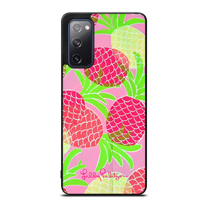 LILLY PULITZER PINK PINEAPPLE .jpg Samsung Galaxy S20 FE Case Cover LILLY PULITZER PINK PINEAPPLE .jpg Samsung Galaxy S20 FE Case Cover