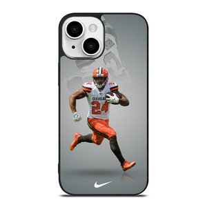 NICK CHUBB CLEVELAND BROWNS NIKE iPhone 13 Mini Case Cover NICK CHUBB CLEVELAND BROWNS NIKE iPhone 13 Mini Case Cover