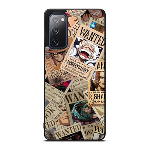 ONE PIECE POSTER WANTED COLLAGE .jpg Samsung Galaxy S20 FE Case Cover ONE PIECE POSTER WANTED COLLAGE .jpg Samsung Galaxy S20 FE Case Cover