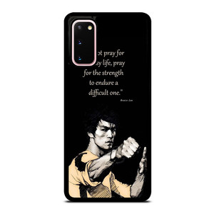BRUCE LEE MARTIAL ARTIST QUOTES Samsung Galaxy S20 Case Cover