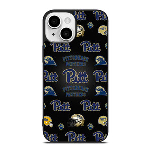 PITTSBURGH PANTHER LOGO PATTERN iPhone 13 Mini Case Cover