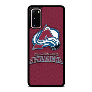 COLORADO AVALANCHE RED CARBON LOGO Samsung Galaxy S20 Case Cover