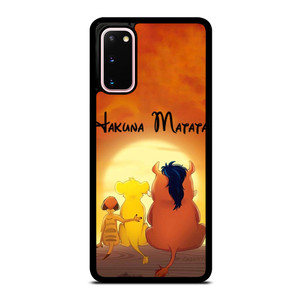 HAKUNA MATATA THE LION KING Samsung Galaxy S20 Case Cover HAKUNA MATATA THE LION KING Samsung Galaxy S20 Case Cover