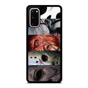 HORROR MOVIES MASK COLLAGE Samsung Galaxy S20 Case Cover HORROR MOVIES MASK COLLAGE Samsung Galaxy S20 Case Cover