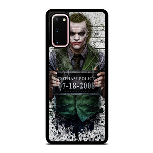 JOKER HEATH LEDGER MUGSHOT Samsung Galaxy S20 Case Cover