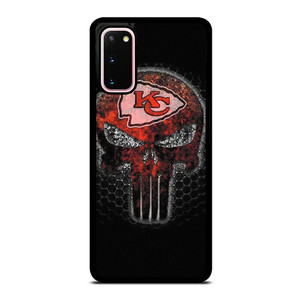 KANSAS CITY CHIEF PUNISHER SKULL LOGO Samsung Galaxy S20 Case Cover