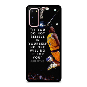 KOBE BRYANT LA LAKERS QUOTES Samsung Galaxy S20 Case Cover KOBE BRYANT LA LAKERS QUOTES Samsung Galaxy S20 Case Cover
