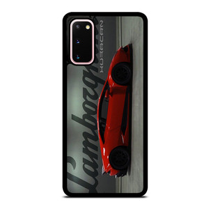 LAMBORGHINI HURACAN RED LOGO Samsung Galaxy S20 Case Cover